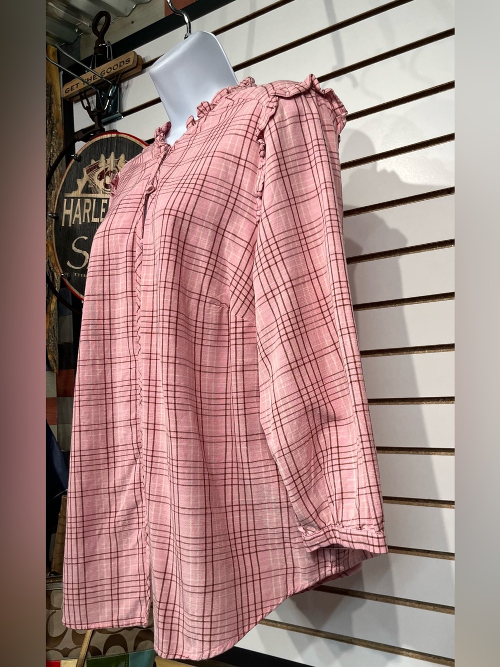 LC Lauren Conrad 0X blouse - Picture 3 of 8